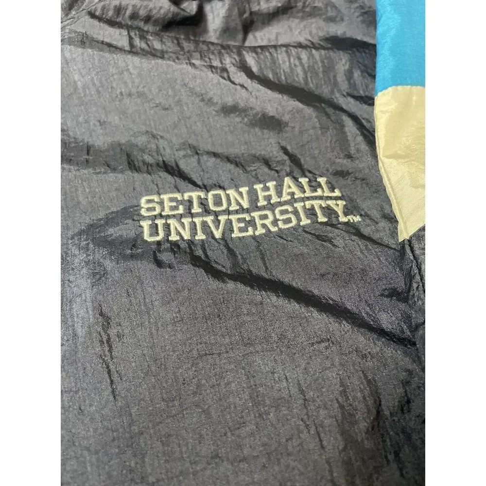 VTG Seton Hall Champion‎ Windbreaker Jacket Men's XL Full Zip University College